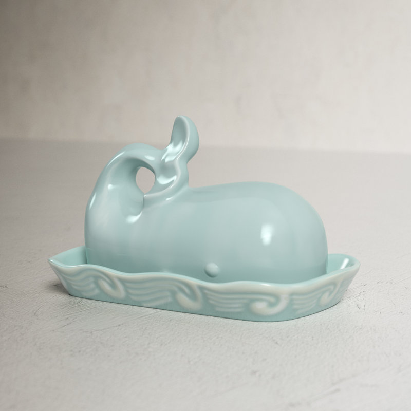 Leonida Novelty Butter Dish & Reviews Birch Lane